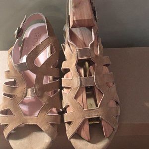 Taryn Rose Suede Sandals